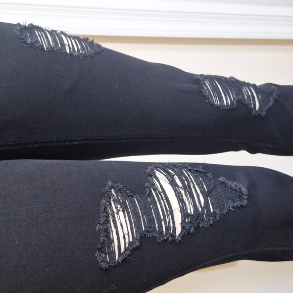 Kensie Effortless Ankle Mid Rise Black Jeans Size 8 - Picture 5 of 9